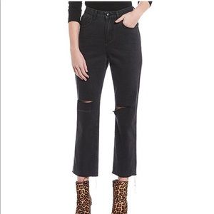 Gianni Bini Stella Black Jeans